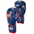 Боксерские перчатки KNOCKOUT синий (12oz)